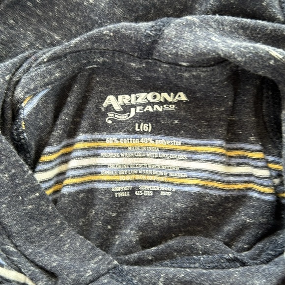 Arizona striped hoodie shirt for boys - Picture 3 of 3